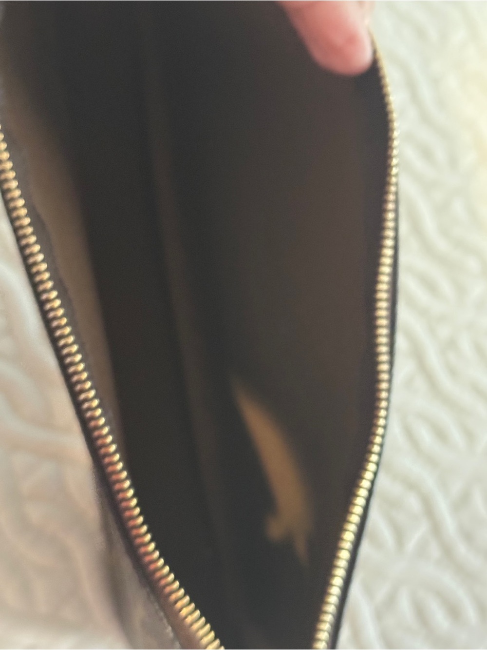Louis Vuitton Monogram Canvas Mini Shoulder Bag in Brown with Gold Hardware - Picture 8 of 9